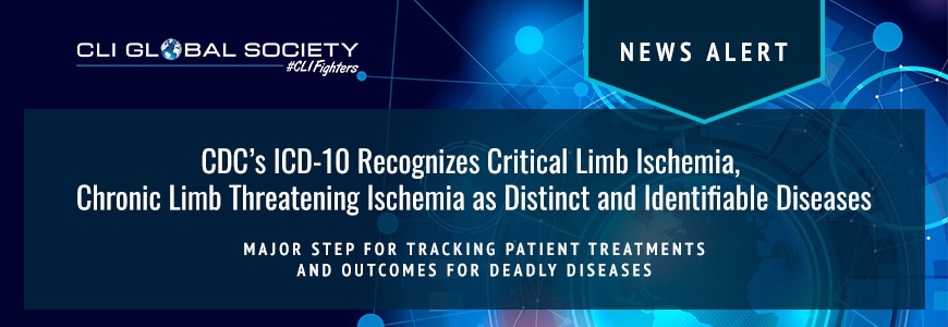 cdc-recognizes-critical-limb-ischemia-in-icd-10-cm-effective-oct-1